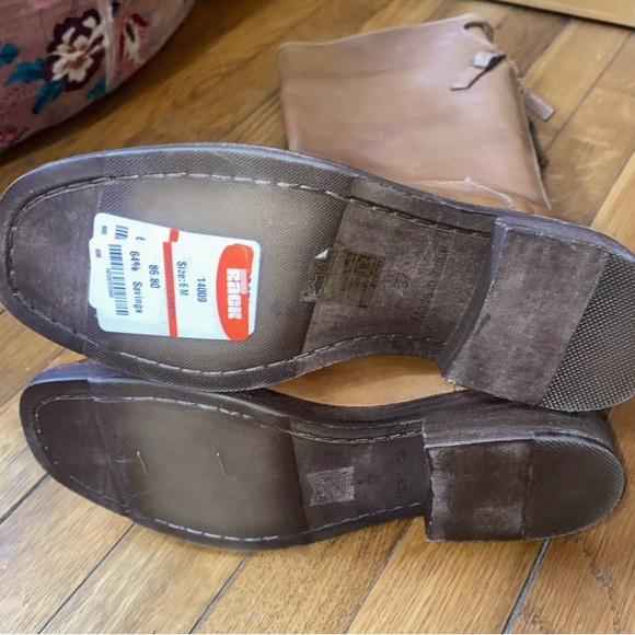 NEW Free People Everly Leather Equestrian Tall Riding Boots Anthropologie 37 6.5 - Picture 6 of 13